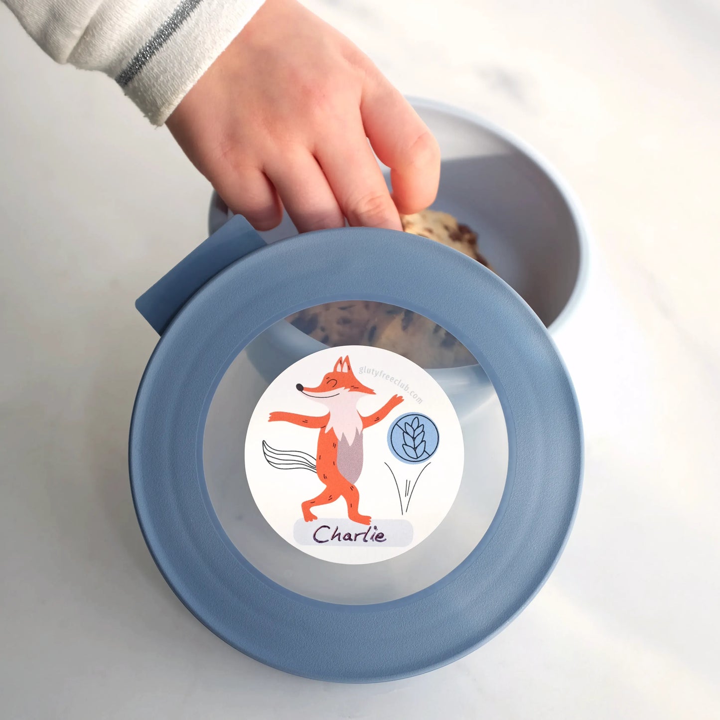 Sticker Fox, dishwasher-safe, set